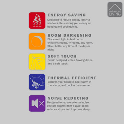 Enhanced Living Vogue - Tende termica oscurante con occhielli