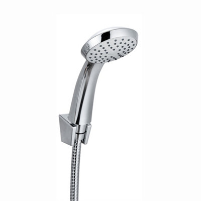 ENKI BT9008 Chrome Bath Shower Mixer Tap Hansdset Bracket Solid Brass Knob QUEST - 3