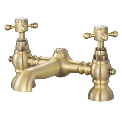 ENKI Camberley Antique Bronze Brass Bath Mixer Tap BT3213