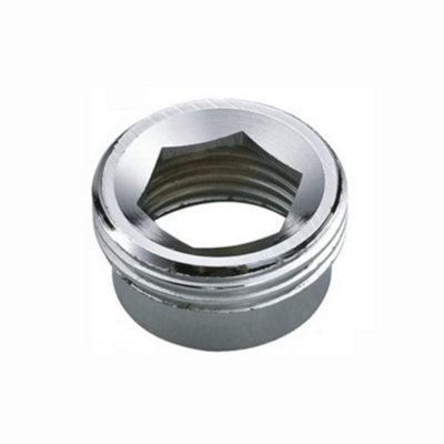 ENKI Chrome 1/2" Female to 3/4" Male Brass Shower Adaptor P08