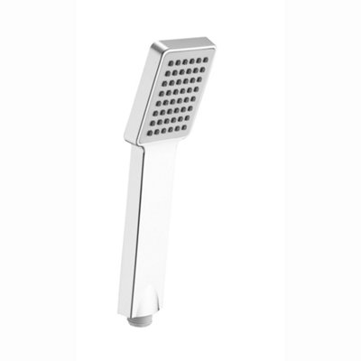 ENKI Chrome Modern Square Paddle Handset Shower Head E07