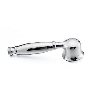 ENKI Chrome Telephone Style Traditional Solid Brass Handheld Shower Head E02 - 3
