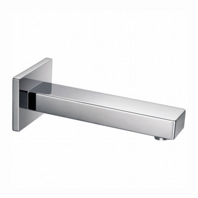 ENKI Chrome Wall Mounted Solid Brass Bath Basin Spout
