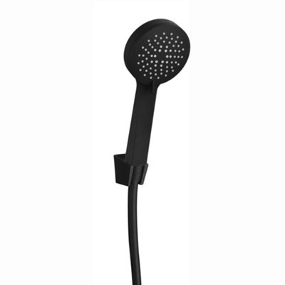 ENKI Contemporary Black 3-Function Handheld Shower Head & Hose Kit EH023 - 6