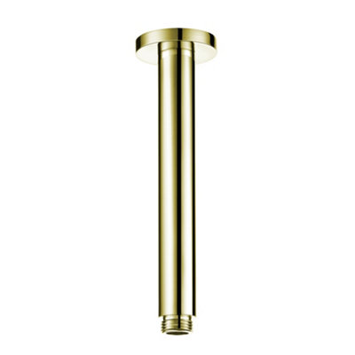 ENKI English Gold Round Ceiling Mounted Shower Arm A15