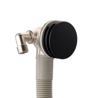 ENKI W59 Chrome Bath Mixer Tap With Overflow & Clicker Waste – Polished Brass-463004