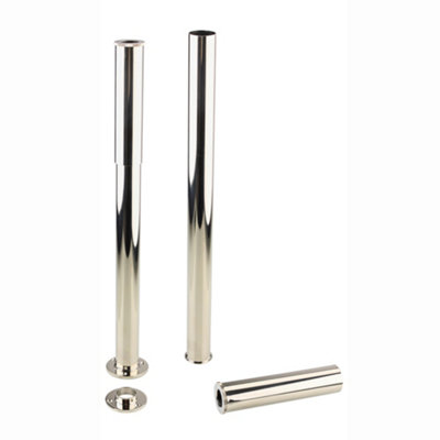 ENKI Gold Traditional Modern Bathroom Brass Adjustable Shroud Standpipes for Freestanding Roll Top Bath Tub 2-Piece (Diam) 38mm Price Comparisons | Compare The Build