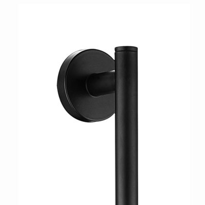 ENKI Matt Black Modern Contemporary Bathroom Adjustable Push-Button ...