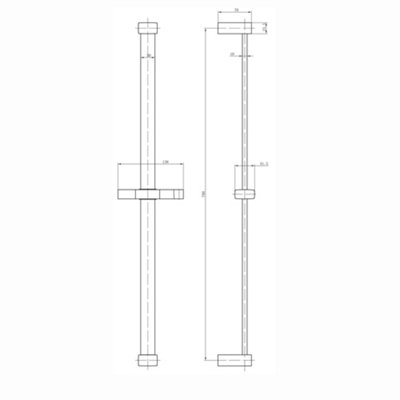 ENKI Matt Black Modern Contemporary Bathroom Solid Stainless Steel ...