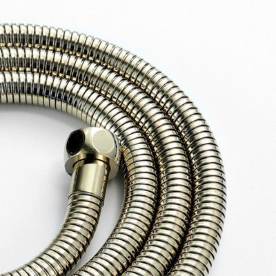 ENKI Traditional English Gold Black Brass & Ceramic Handheld Shower Head & Hose Kit EH018 - 6