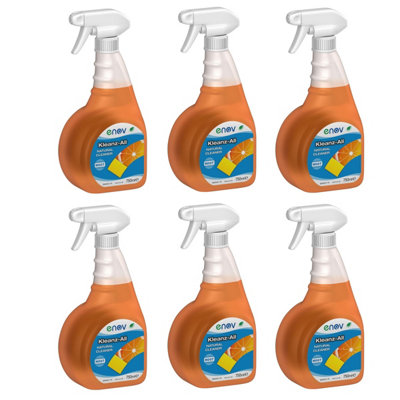 Enov H007 KleanzAll Natural Cleaner Spray 6 x 750 mL DIY at B&Q