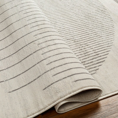 ENSO Scandi Geometric Ivory Area Rug 120 x 170 cm