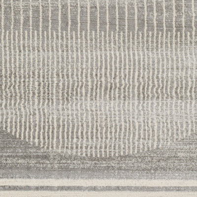 ENSO Scandi Geometric Medium Grey Area Rug 120 x 170 cm