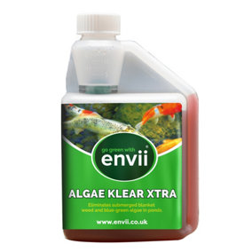 envii Algae Klear Xtra - Blanketweed & String Algae Removal Treatment for Ponds, Safe for All Fish & Plants - Treats 10,000 Litres