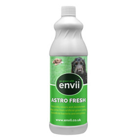 envii Astro Fresh - Natural Artificial Grass Cleaner for Dogs Urine & Odour Remover - 1L Refill Treats 100m2