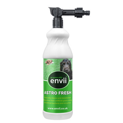 envii Astro Fresh - Natural Artificial Grass Cleaner With Ready to Use Hose End Sprayer - Treats 100m2