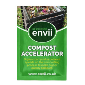 envii Compost Accelerator - Organic Compost Activator Speeds Up Composting Process - Treats 1800 Litres