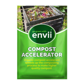 envii Compost Accelerator - Organic Speeds Up Composting Process - Treats 1800 Litres