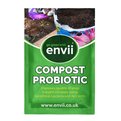 envii Compost Probiotic - Organic Compost Additive & Activator Improves Quality of Compost - Treats 200L