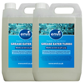 Envii Grease Eater Turbo - Enzyme Grease Trap Cleaner - 10L