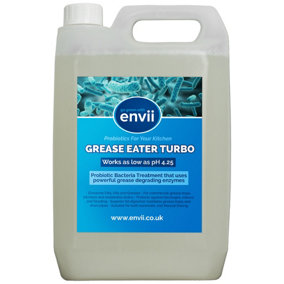envii Grease Eater Turbo - Natural Enzyme Grease Trap Cleaner - 5L