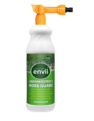 Envii Greenkeepers Moss Guard - Reduces Moss in Lawns - Covers 300m2 ...