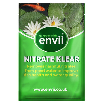 envii Nitrate Klear - Natural Pond Nitrate Remover, Safe for All Fish & Wildlife, Treats 12,000 Litres