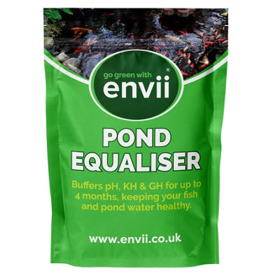 envii Pond Equaliser - Pond pH Buffer Instantly Balances, and Stabilises pH, KH and GH Levels Through Winter - Treats 10,000L