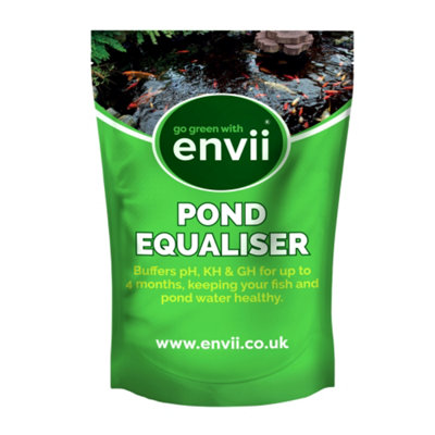 Envii Pond Equaliser - Stabilises pH, KH & GH Levels - Treats 2,500 Litres