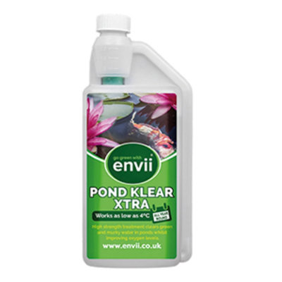 envii Pond Klear Xtra - Green Pond Water Treatment - Treats 100,000 Litres