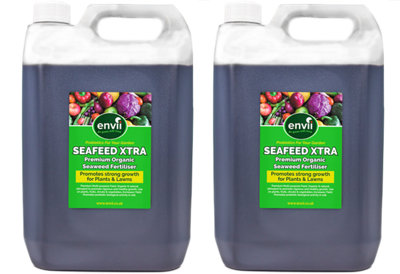 Envii Seafeed Xtra - Organic Liquid Multipurpose Seaweed Fertiliser - 10 Litre