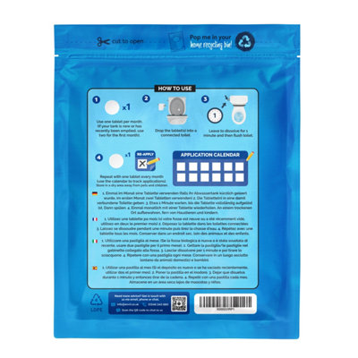 envii Septic Klear - Septic Tank Treatment - Removes Smells and Cleans ...