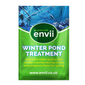 envii Winter Pond Treatment - Reduces Sludge - Treats 60,000 Litres