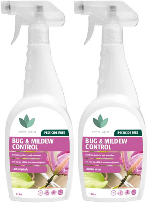 Enviro Works - Bug and Mildew Control - 2 x 1L
