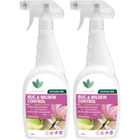Enviro Works - Bug and Mildew Control - 2 x 1L