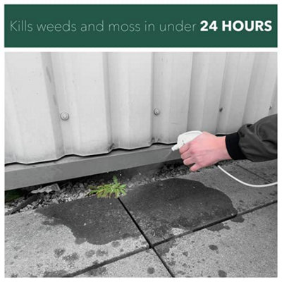 Enviro Works - Weed Gone - 2.5L and 5L Refill - Fast Acting weedkiller - Long Hose Trigger - (Ready to use) See results within 24 - 4