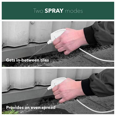 Enviro Works - Weed Gone - 2.5L and 5L Refill - Fast Acting weedkiller - Long Hose Trigger - (Ready to use) See results within 24 - 5