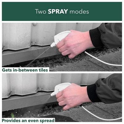 Enviro Works - Weedblast - 2 x 5 Litre Weedkiller - Long Hose Trigger - Multi-Pack - Fast acting (Ready to use) See results within - 7