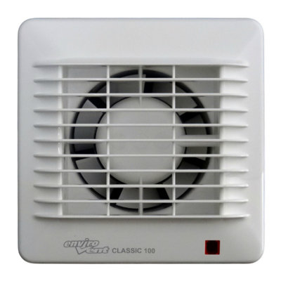 Envirovent CLASSIC-100S Bathroom / Toilet Extractor Fan (Standard Model) Price Comparisons | Compare The Build