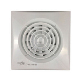 Envirovent SIL100T Silent-100T Axial Extractor Fan 100 mm / 4 Inch (Timer Model)