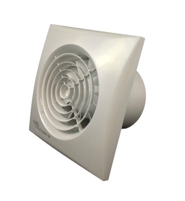 Envirovent SIL100T Silent-100T Axial Extractor Fan 100 mm / 4 Inch ...