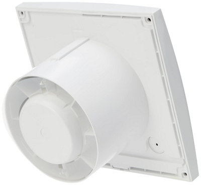 Stainless Steel Bathroom Extractor Fan 100mm With Timer And Humidity Sensor | UK - View #10
