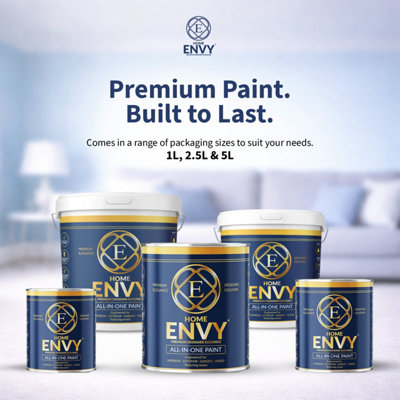 ENVY All-in-One Paint - High Coverage Multi Surface Paint for Walls ...