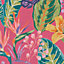 Envy Eden Hot Pink Floral Wallpaper