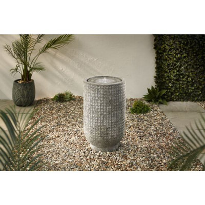Enya Antique White Traditional Water Feature without Cover