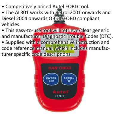 EOBD Code Reader - Advanced Automotive Diagnostic Tool for Error Code Analysis