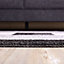 Ephesus Collection Modern Rugs Grey Black  7439GB