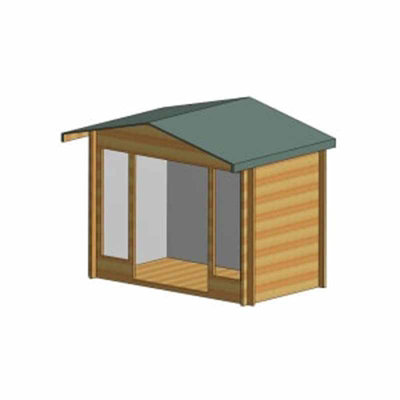 Epping 28 mm Log Cabin 12 x 12 Feet - 5