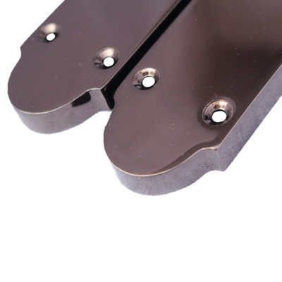 Epsom Door Handle Latch Scroll Lever - Black Nickel