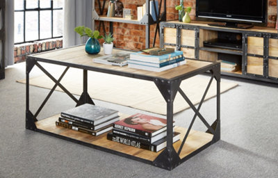 Epsom Modern Metal Coffee Table
